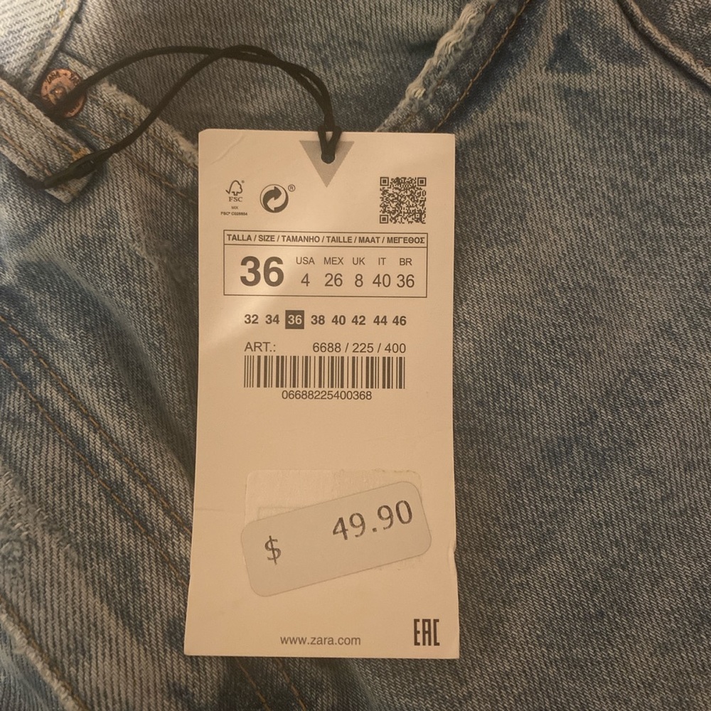 Zara jeans